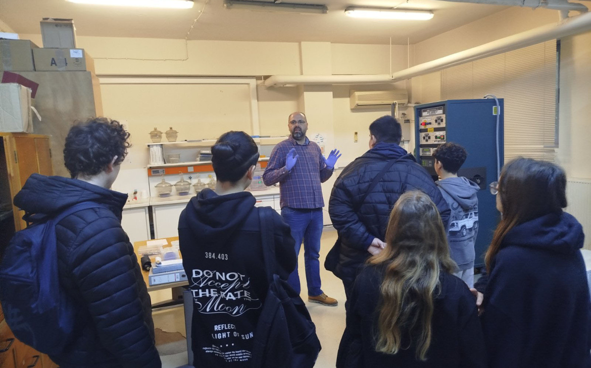 AMASE event with Students of the Gymnasium of Anixi